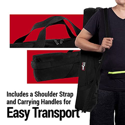 VidPro 35 inch Tripod Carrying Case with Strap for Bogen-Manfrotto, Sunpak, Vanguard, Slik, Giottos and Gitzo Tripods - size: 35" Long