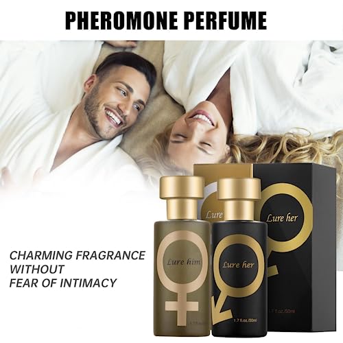 VeniCare Golden Lure Cologne for Men 1.7 Fl Oz – Irresistible “Lure Her” Perfume, Long-Lasting Masculine Fragrance for Attraction & Confidence