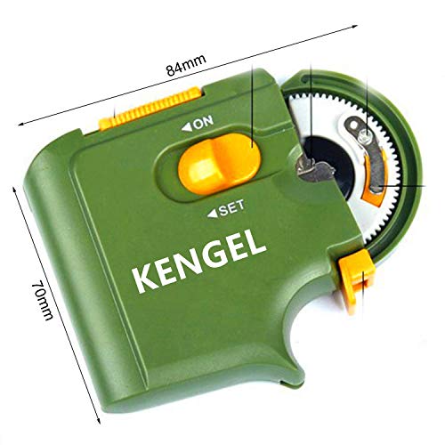 KENGEL Electric Device Automatic Fishing Hook Tier Tool Tyer Machine Tying Device Tie Knot Lure Fishing Hook Line Tyer Tie Machine Fishing Tackle