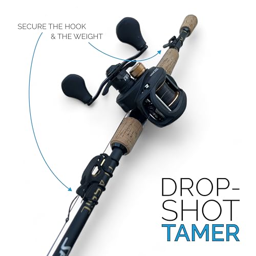 FinMan Multitool & Stow | Rod Mounted Line Cutter & Hook Keeper for Tackle Changes | Prevent Tangles, Keep Hooks Safe and Sharp, and Secure Weights | Easy to Install & Made in The USA - color: MultiTool + STOW - Freshwater