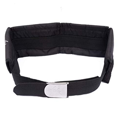 4 Neoprene Pocket Scuba Weight Belt，Spear Fishing Nylon-fit for Waist 32" to 52" - Quick-Release Buckle - color: Black