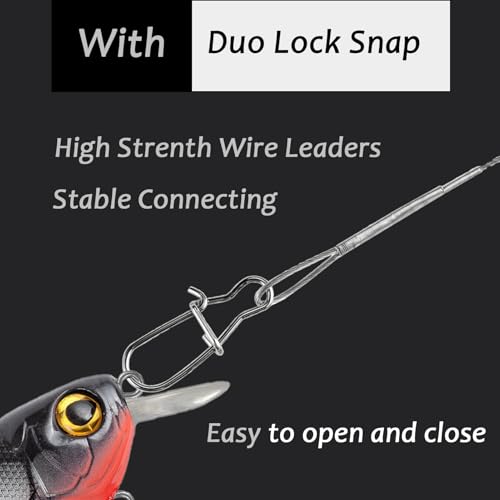 AMYSPORTS Stainless Steel Fishing Leader Saltwater Stainless Rigs Fishing Leader Lure Heavy Wire Fishing Leaders Steel White Nickel - size: #3 (15.8in-50lb) 20pcs