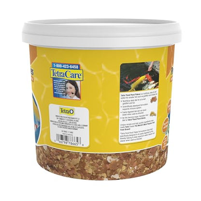 Tetra Pond Flakes Complete Nutrition for Smaller Pond Fish, Goldfish and Koi Fish, 2.2 Pounds - size: 2.2 Pound (Pack of 1), style: Original