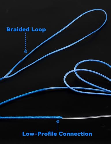 BLUEWING Monofilament Wind-on Leader High Strength Mono Loop to Loop Fishing Leader Line for Vertical Jigging, Swordfish & Trolling - size: 100lb / 150ft, style: Mono