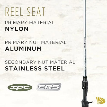 St. Croix Rods Black Bass Casting Rod, RIC, Premium Quality, Durably Sensitive, High Performing Casting Rod - style: 7'4" Heavy/Fast 1 Pc.