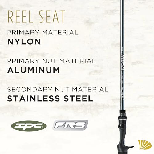 St. Croix Rods Black Bass Casting Rod, RIC, Premium Quality, Durably Sensitive, High Performing Casting Rod - style: 7' Heavy/Fast 1 Pc.