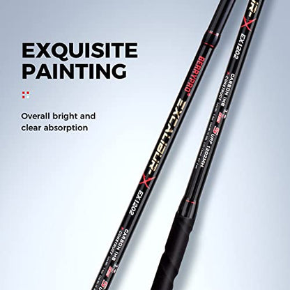 BERRYPRO Surf Spinning Rod Carbon Fiber Surf Rod Travel Fishing Rod (9'/10'/11'/12') - style: 11'-spinning-2pc