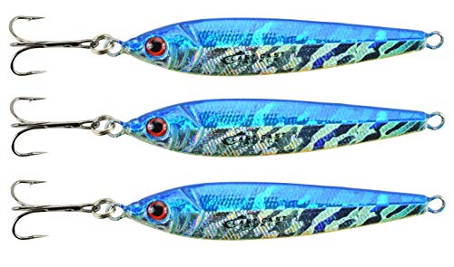 1.5oz-2.5oz Bullet Jig - 3 Pack - 4 Colors & 3 Weights to Choose from - color: Herring, size: 1.5oz