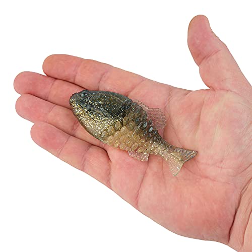 Berkley Powerbait Gilly Fishing Soft Bait - color: Blue Shiner Gold, size: 110mm