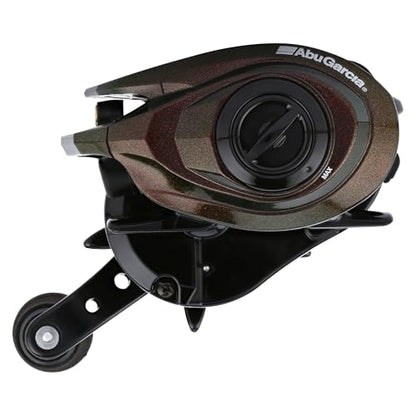 Abu Garcia IKE Signature Low Profile Baitcast Fishing Reel, Reliable Freshwater Reel, Durable & Lightweight Graphite Construction, Infini Brake System - size: Right Hand-High Speed