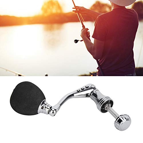 Fydun CNC Metal Fishing, Grip Rocker Arm Fish Accessory Shimano Spinning Reel Reel Kits Handle Handle Replacement Replacement Parts - size: EVA grip pill medium
