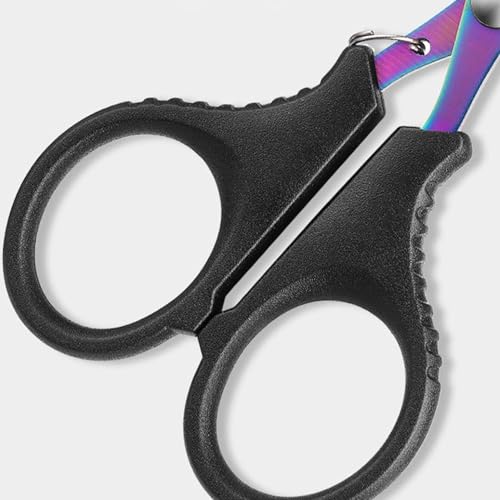 Fishing Braid Scissors, Fishing Pliers Scissor, Fishing Scissor Cutter, Saltwater Resistant Fishing Gear, Fishing Utility Scissor, Scissor Fishing Gadget, Multifunctional Fishing Scissor for Fish