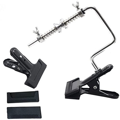 Wire Stripping Machine, Portable Fishing Line Winder Reel Spool Aluminum Alloy Spooler Winding System Tackle Outdoor Fishing Tool Gear(B) - color: B