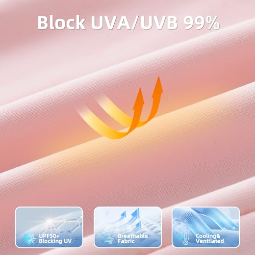 Full Finger UV Protection Gloves Driving Gloves Women, Breathable Touchscreen UPF Glove Sun Protection Glove - color: Black-b, size: One Size