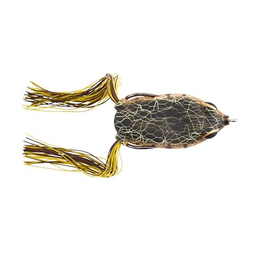 Berkley Swamp Lord Hollow Body Frog Fishing Bait - color: Chartreuse Perch, size: Standard