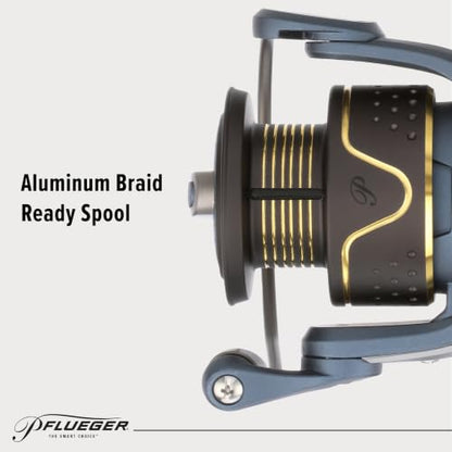 Pflueger President Spinning Fishing Reel - size: 35 - Box, style: New Model