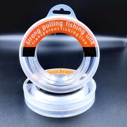 Clear Fishing Line, Monofilament Fishing Line for Hanging Strong Wire Invisible Nylon Line for Hanging Balloons, Wreath, Pictures, Crafts, Decorations, Suitable for Beads Sewing