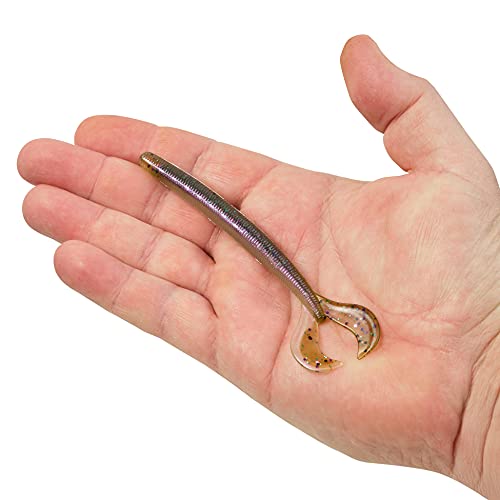 Berkley PowerBait Speed Boss Fishing Soft Bait - color: Skeet’s Green Money, size: 4 3/4"