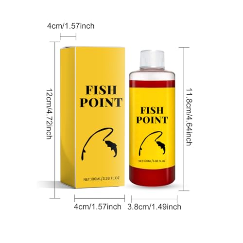 Concentrated Fish Attractant Liquid, 100ml Red Worm Liquid Spray - Powerful Bait Attractant Scent Bait Fish Attractant Liquid for Trout, Panfish and More, Enhances Scent & Improves Biteresponse - color: 1pc