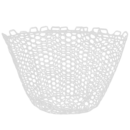 Alwonder Fishing Nets Silicone Replacement Netting, Clear Black Fly Ice Fishing Net Landing Kayak Nets Without Handle for Freshwater Saltwater Foldable Soft Flexible Trout Net Silicone Mesh - color: Clear, size: 5060