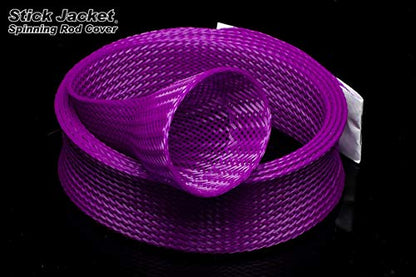 RITE-HITE Orin Briant Stick Jacket Fishing Rod Covers - Spinning Stick Jacket, Comes in a Variety of Colors; Keeps Your Rod Safe and Tangle Free - color: Purple