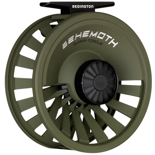 Redington Behemoth Serires Spare Spool, Fly Fishing Reel Spool Only - color: O.D Green, size: 7/8 Spool Only