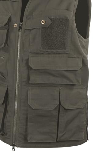 Edgetec Outdoor Utility Vest, Fishing, Hunting, Tactical Ripstop - color: Ranger, size: X-Large