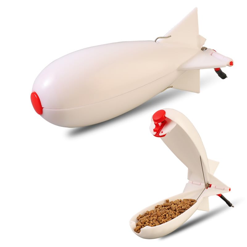 2pcs Fishing Feeder Large Small Spod Bomb Float Lure Bait Holder Pellet Feeders Position Gear Accessories ﻿