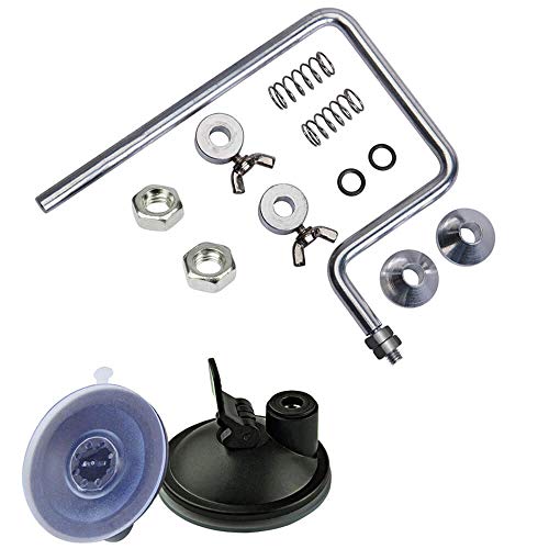 Fishing Line Spooler Portable Fishing Reel Spooler Adjustable Stable Fishing Line Winder Spooler Machine with Clamp Suction Cup Base Spooling Station System for Spinning Casting Reels - color: Style C-With Suction Cup
