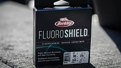 Berkley FluoroShield Fluorocarbon Fishing Line, Clear - size: 3000yd, style: 4lb Test