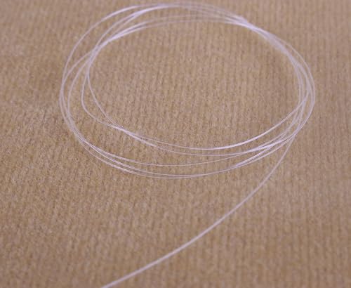 KONMAY 0.7mm Clear Monofilament Fishing Wire, 55Yards Invisible String | With Dispensor, 67.5lb Strong Clear Nylon Line for Suncatchers,Wind Chimes,Ornaments,Garlands,Crystals, and Hanging Projects - size: 0.7mm