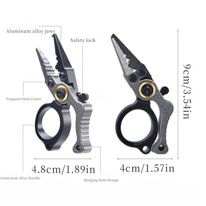 Multi-Function Fishing Line Cutter, Fishing Split Ring Pliers, Fishing Braid Scissors Gear Accessories