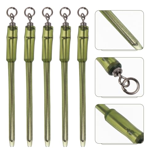 Toddmomy 10pcs Heavy-Duty Carp Fishing Rolling Swivels Portable Fishing Accessory Compact Connector for Various Methods Outdoor Tackle Small Flexible Links