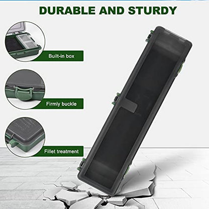 Carp Fishing Hook Storage Box, Carp Rig Box Stiff Hair Rig Board with 12pcs Pins, Carp Fishing Rig Container for Carp Fishing Accessories - style: Style 2