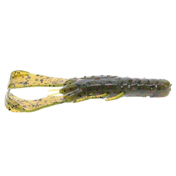 Strike King Rage Scounbug Soft Bait Fishing Lure, 3.5", 2 Rage Flange Pincers - color: Watermelon Seed with Red Flake