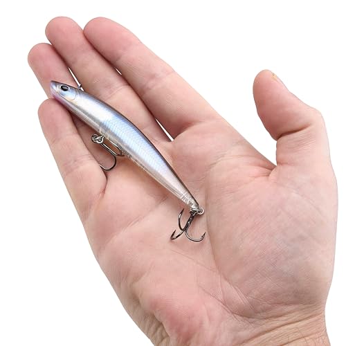 Berkley Finisher Fishing Hard Bait - color: Vapor Herring, size: 3 1/2 in - 1/2 oz