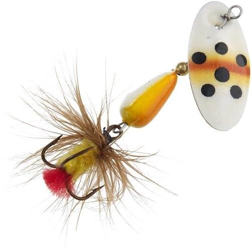 Panther Martin Nature Series Dressed Teardrop Spinners Fishing Lure Catches Trout,Walleye, Crappie, Pickerel, White Bass, Grayling and More. - color: Brown Trout, size: 6 (1/4 oz)