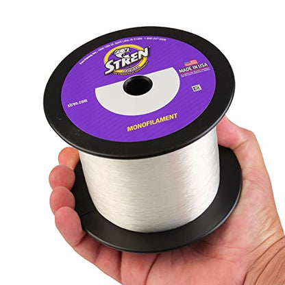Stren Original Monofilament Fishing Line - color: Clear, size: 2400 Yd, Pound Test 6, style: 6lb | 2.7kg