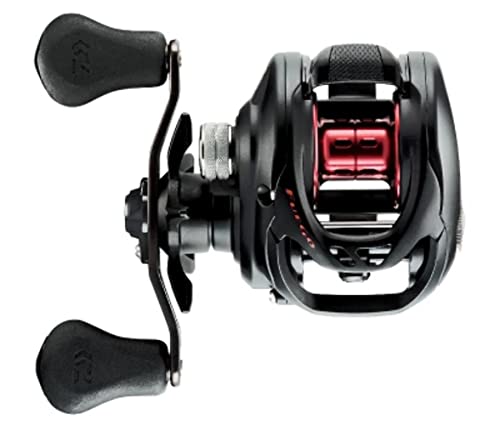 Daiwa Fuego CT Low Profile Baitcasting Reel – Aluminum CT Frame, Air Rotation System & Magforce Braking, Left/Right Hand Options - size: FGCT100H