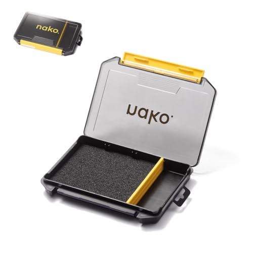 Nako Fishing Terminal Tackle Box 352 JIG HEAD - size: G352-5 (JIG HEAD - 8" x 5.7" x 1.1")