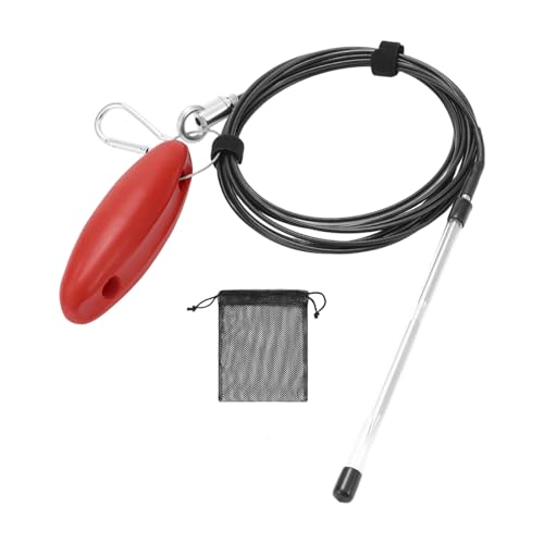 Stainless Steel Fish Holder for Secure Live Survival Fishing Gear Tool for Anglers Use Stainless Steel Stringer Keeper Live Holder - color: 5 meters