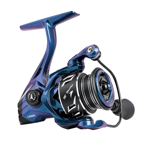 KastKing Kestrel SE Spinning Fishing Reel, 5oz Ultralight SFS Spinning Reel, High Strength Sycron Construction, 7+1 MaxiDur Double Shielded BB, Aerodynamic Reel Rotor, 13.2 Lbs Max Drag