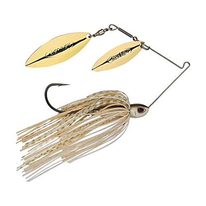Berkley Power Blade Compact Fishing Spinnerbaits - color: Crypto/Gold + Gold, size: 1/2 oz - Willow Willow