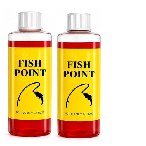 Concentrated Fish Attractant Liquid, 100ml Fish Attractant Liquid for Trout, Panfish and More, Panfish and More, Enhances Scent & Improves Biteresponse - color: 2PCS