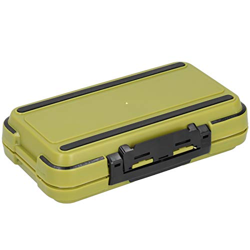 RiToEasysports Fishing Lures Box, Sealed Tackle Storage with Rubber Sealed Strip and Stainless Steel Hinge, for Fishing Accessories Holder