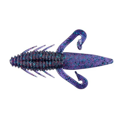 Scutter Bug - color: Junebug Red Flake, size: 3.5"
