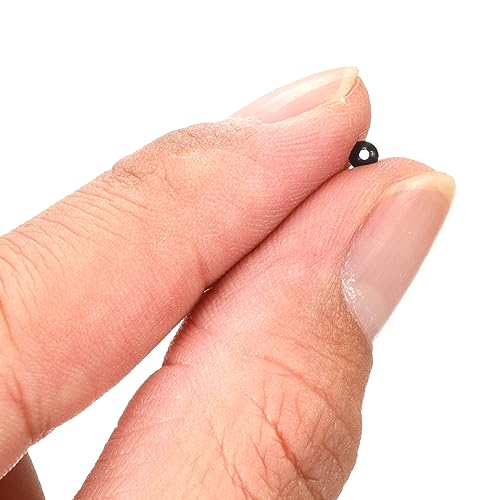 M METERXITY Glow Fishing Beads - Plastic Luminous Round Bait Egg Lure Rig Apply to Outdoor Tackle Tool - size: 3mm