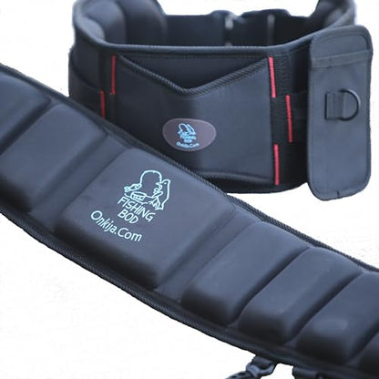 Wade Fishing Belt - Wading Belt Fishing Belt - Whitley Back-Pro - Wade Belt Pouch - Rod Holder Options Available