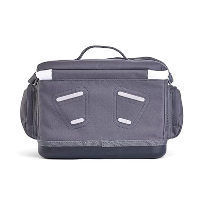Plano Weekend 3600 Tackle Bag, Cutting-Edge Fishing Tackle Bag, Molded Waterproof Base, Spacious Storage, Die Cut Tool Sleeves, Daisy Chain Attachment Points - color: Slate, style: 3600 Tackle Case