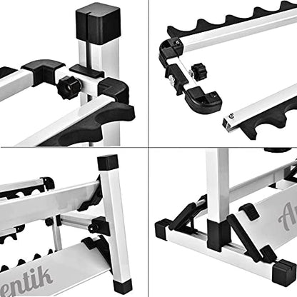 Aventik Mini Fishing Rod Holder Aluminum 12&24-Rod Fishing Rod Shelf/Rack (12 Rods Rack) - color: 12 Rods Rack